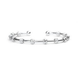 Golf Goddess Stroke/Score Counter Bracelet - Silver Heart Bead