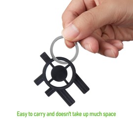 HUIKANGSHENG Universal 3-in-1 Dispenser Key for Toilet Paper, Towels - Durable Replacement Key Compatible with Cintas Sanis