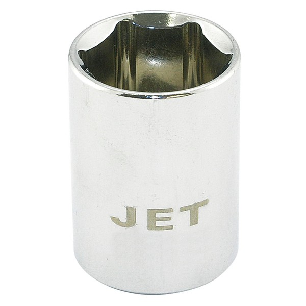 JET 672511-1/2-Inch Drive, 11mm, Regular, 6 Point, Metric Chrome Socket