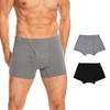 ShieldEase Washable Incontinence Underwear for Men - Cotton Urinary Leakproof