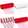 RUSPEPA Deco Mesh Ribbon - 25.4cm x 9.14m Each Roll