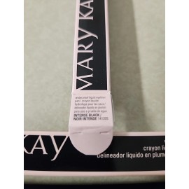 Mary Kay Waterproof Liquid Eyeliner Pen - Intense Black - Brand New in Box