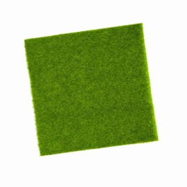 Yctze Synthetic Artificial Grass Mat in 2 Sizes for Lawn, Garden, Home Decor, Micro Landscape Ornament with Piece (15 * 15cm)