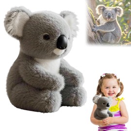 Koaly - Emotional Healing On Demand, Soft Koala Plush Toy The Koaly - Emotional Healing On Demand, Ultra Soft Koala Plush, Cute Koala Bear Plush Toy, Cosy Snuggles for All Ages