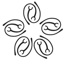 Unbranded/Generic Ear Hooks for M25 M55 M70 M90 M155 M165 Mobile Bluetooth Headset Loops 9-Pack