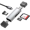 4 en 2 Lector de Tarjetas USB C y USB