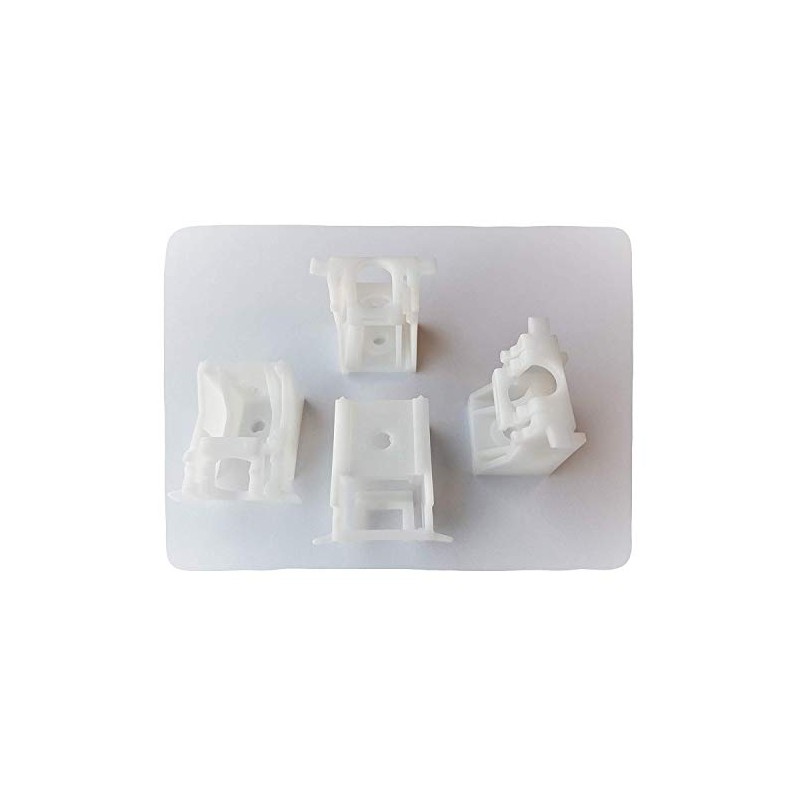 Silent Gliss 4 3630 track and blind support brackets