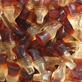 Bayside Candy Gummy Collection - Gummi Collection Gummy Cola Bottles/Happy Cola Bottles (3, Pounds)