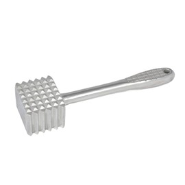 TrueCraftware-9-7/8" Meat Tenderizer Aluminum Head and Handle- Meat Tenderizer Hammer Dual-side Mallet for Kitchen Heavy Duty Pounder For Tenderizing Steak Beef Chicken and Fish