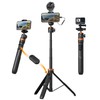 K&F Concept Smartphone Camera Tripod, 7 Levels of Extendable, Maximum