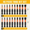 46 PCS Screwdriver Bit Sets, 26 Pcs Torx Bit Set