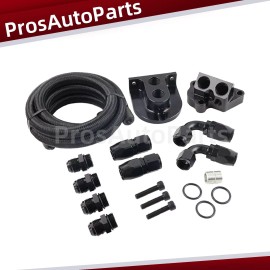 VEHITO Oil Filter Relocation Kit for Ford Mustang GT / F150  Coyote 2011-2021 2022 2023