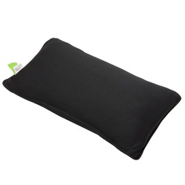 Aqua Dream AQ-HB022 Low Rising Lumbar Pillow, Black, 9.1 x 15.0 x 3.9 inches (23 x 38 x 10 cm)