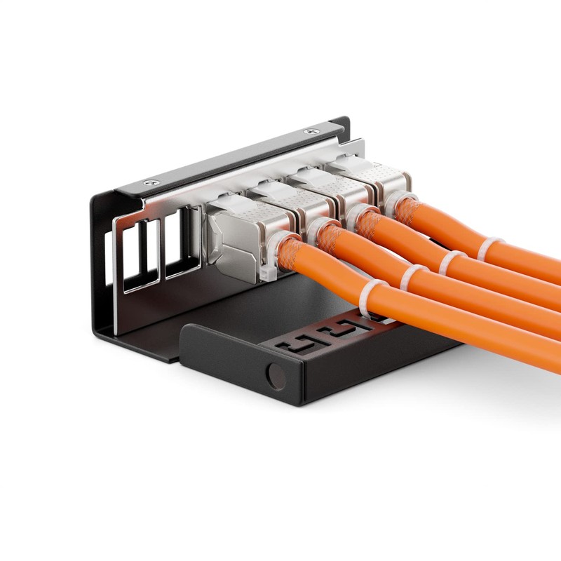 deleyCON 6 Port Patch Panel Housing 1 HE for 14.9