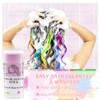 Purple Hair Dye Stick,Washable Hair Chalk for Women,Temporary Hair Color