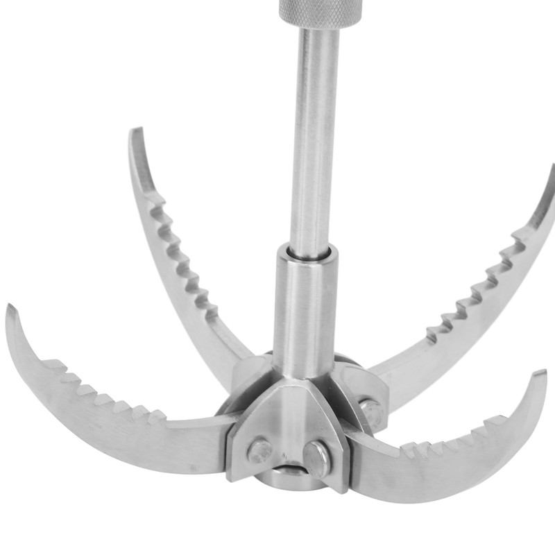 Climbing Grappling Hook Stainless Steel Grappling Hook Folding Claw for