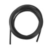X AUTOHAUX 4.5 Meter 14.76ft Black Silicone Air Hose Pipe