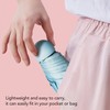 Sun Umbrella Mini Compact Sky Blue Foldable Umbrella for Sunny
