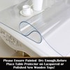 16x26 Inch Transparent Protector Mat for Table Waterproof Table Mats