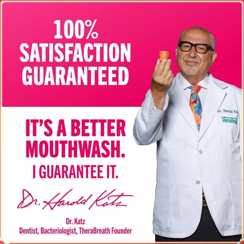 TheraBreath Anticavity Fluoride Mouthwash - Sparkle Mint:_3 fl oz