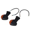 1 Pair Motorcycle Front Turn ABS Bright Light Replacement for