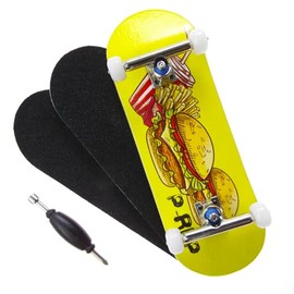 P-REP V2 Performance Complete Wooden Fingerboard 32mm - Cheeseburger Cheeseburger