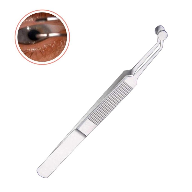 ZGORENDZ Premium Stainless Steel Arita Tauber Meibomian Gland Expressor Forceps