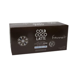 AmishTastes Frannie’s Sparkling Cold Coco Latte, Protected With High-Density Foam, 12 Oz. (Pack of 8)