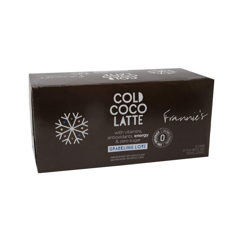 AmishTastes Frannie’s Sparkling Cold Coco Latte, Protected With High-Density Foam,
