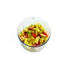 Chef'n Vegetable Chopper VeggiChop in Green/White, Stainless Steel 11.5 x