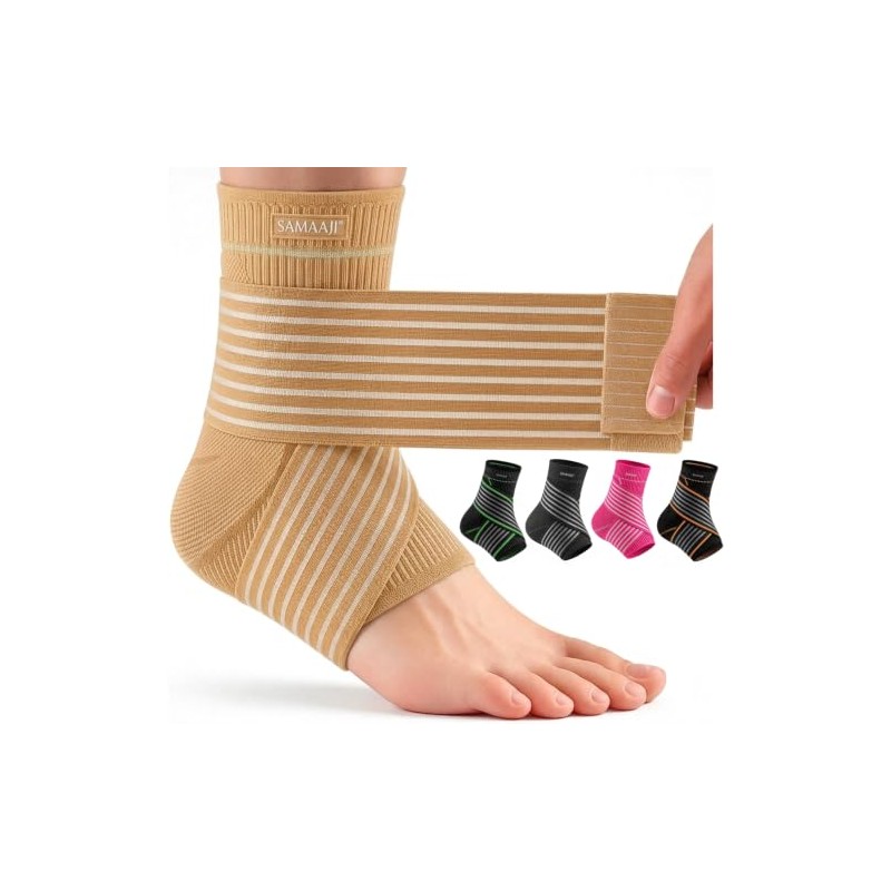 Adjustable Ankle Support for Ligament Damage | Ankle Brace with