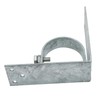 Xadnitu 4 Pieces Chain Link Fence Wood to Metal Posts