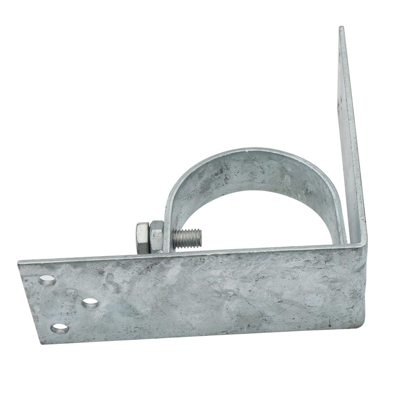 Xadnitu 4 Pieces Chain Link Fence Wood to Metal Posts