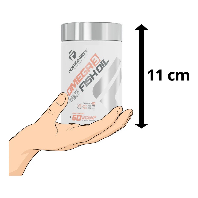 Forzagen Essentials Fish Oil 60 Caps | Omega 3 (epa/dha)