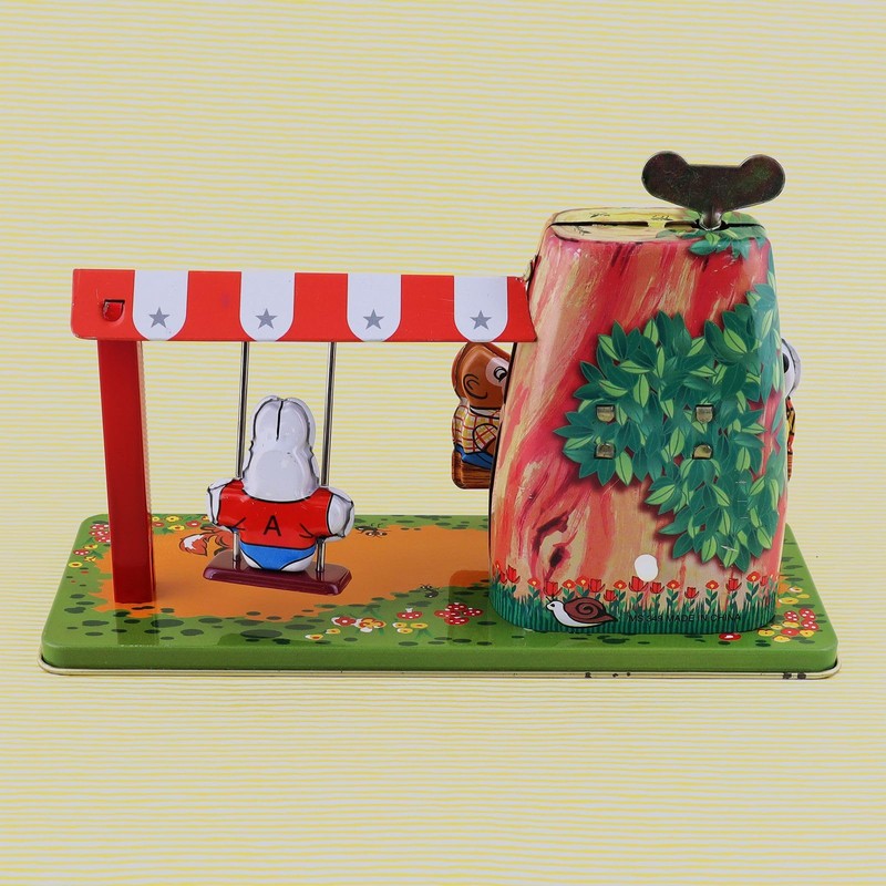 Superfreak Tin Animal Playland Tin Toy
