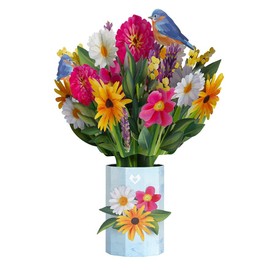 Lovepop Black Eyed Susan Paper Flower Bouquet, Flower for Delivery Prime, Paper Flowers, Pop Up Birthday Cards, Anniversary Card for Wife