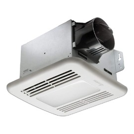 Delta BreezGreenBuilder GBR80MHLED 80 CFM Exhaust Bath Fan/Dimmable LED Light with M&H Dual Sensor