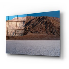 Epic Art 'Death Valley - Salt To Hills' by Epic Portfolio Acrylic Glass Wall Art, 24" x 16"