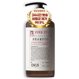 Removes 99.9% of dandruff bacteria Pure by J Scalp Care Scaling Dandruff Shampoo, 1 unit, 500ml / 비듬균 99.9%제거 퓨어바이제이 두피케어 스케일링 비듬샴푸, 1개, 500ml
