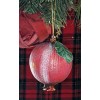 Silver Tree Painted Resin POMEGRANATE Christmas Ornament, by Silver Tree