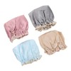 Gorro De Baño y Champú 4pcs Capas Impermeables Gorros De