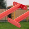 Bar Gymnastics Bar Metal Bar (90 cm Red) Steel Bar