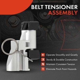 A-Premium Hydraulic Timing Belt Tensioner Assembly Compatible with Hyundai Elantra 2003-2012, Tucson 2005-2009, Tiburon 2005-2008 & Kia Soul 2010-2011, Sportage Spectra5 2005-2009, Spectra 2004-2009