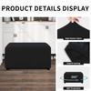 Easy-Going 100% Dual Waterproof Stretch Ottoman Cover 30x30x15inch Square Folding