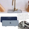 Kitchen Faucet Sink Splash Guard Silicone Faucet Water Catcher Mat
