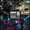 ALLY-MAGIC Adesivi riflettenti, 42 pezzi, adesivi riflettenti per bicicletta, moto,