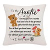 Hardeson To My Auntie Birthday Gifts, Cushion Covers Gifts for