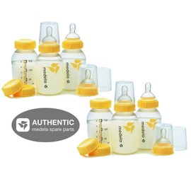 2 Sets Medela Breastmilk Bottle Set, 5 Ounce, 3 Count by Medela