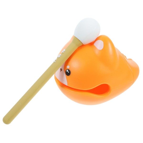 Zerodeko Cartoon Cat Shaped Wooden Fish Stress Relief Percussion Musical