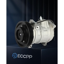 ECCPP AC Compressor Fast Cooling 2001-2003 Fit for Chrysler Voyager 2.4L 2001-2007 Fit for Dodge Caravan 2.4L Air Conditioning Compressor